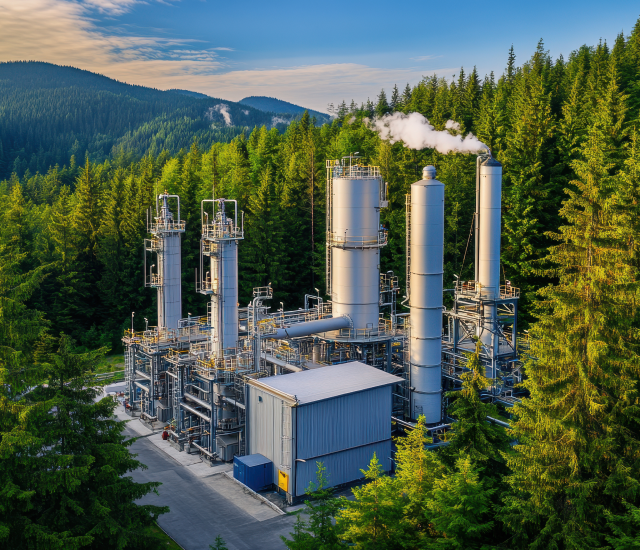 Supplement production facility in nature